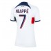 Paris Saint-Germain Kylian Mbappe #7 Borta matchtröja Dam 2023-24 Kortärmad Billigt